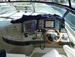 2005 Sea Ray 42' Sundancer helm controls
