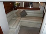 2005 Sea Ray 42' Sundancer salon sofa