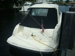 2005 Sea Ray 42' Sundancer stern with dinghy