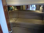 2005 Sea Ray 46' Sundancer salon sofa