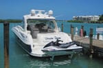 2005 Sea Ray 50' Sundancer stern at Duck Key