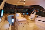 2005 Sea Ray 50' Sundancer helm controls
