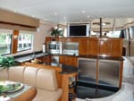 2006 Carver 56' Voyager Sky Lounge galley
