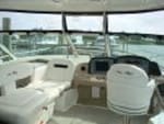 2007 Sea Ray 52' Sundancer helm controls 2