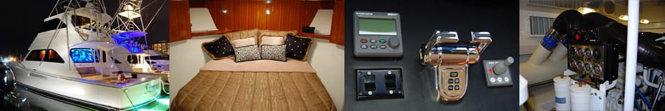 2007 64' Viking Enclosed Bridge specifications